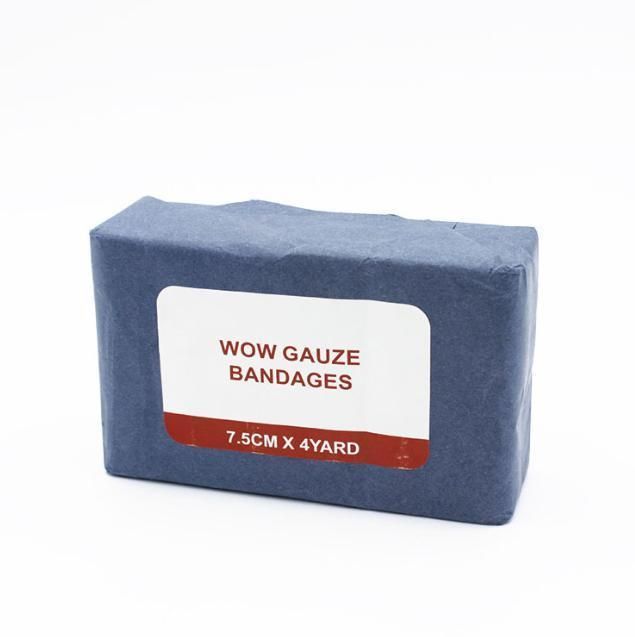 Cotton Gauze Bandage Gauze Cutting Bandage and W. O. W Gauze Bandage