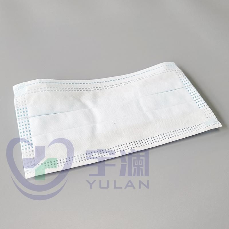 Disposable Medical Protective Surgical Face Mask with Ear Loop Type II
