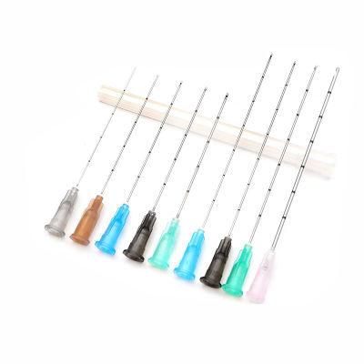 2022 New Disposable Injection Micro Blunt Cannula Needle