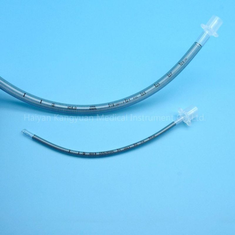 Uncuffed Reinforced Endotracheal Tube Flexible Tip Armored