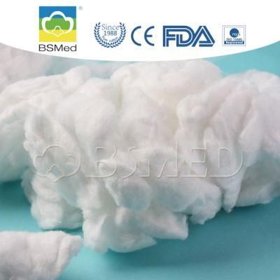 Medical Supply Supplies Bleached Raw Cotton Material for Making Cotton Buds