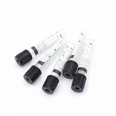 Medical Disposable Black Cap Vacuum Blood Collection Tube ESR Tube