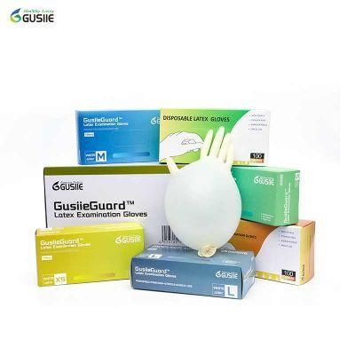 Disposable Medical Examination Latex Gloves Rubber Gloves 100PCS