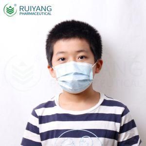 CE Certified Disposable Earloop Non-Woven Medical Children Mask with TUV Test Report and ISO13485