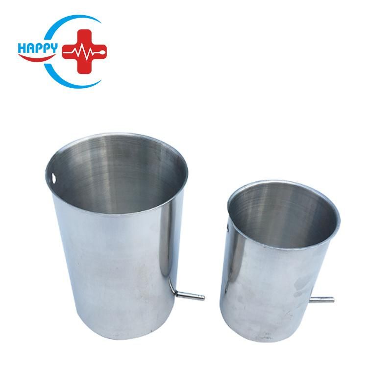 Hc-M114 Medical Stainless Steel Clyster Barrel Coloclysis Drum Intestine Lavage Container Enema Bucket