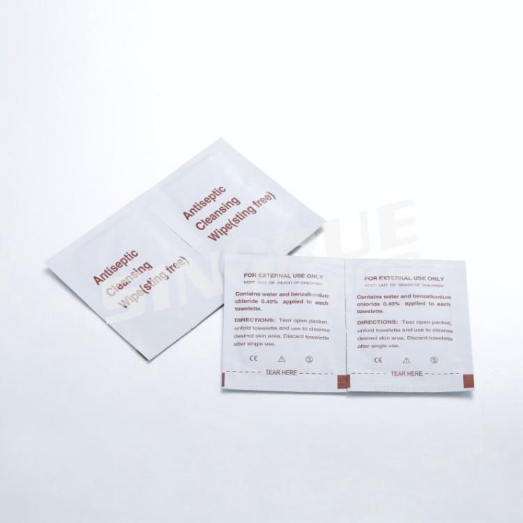 Hospital Home Disposable Medical Cleaning Antiseptic Pads