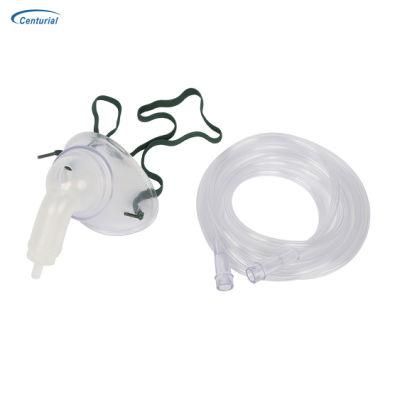 Tracheostomy Oxygen Mask with 360 Rotation Connector