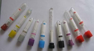 Pet Glass PP Plain/Procoagulation/Gel&amp; Clot Activator/ Glucose/PT/Heparin/EDTA K2 K3/ESR Vacuum Blood Collection Tube CE FDA