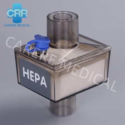 High Efficiency Disposable Breathing Filter HEPA for ICU