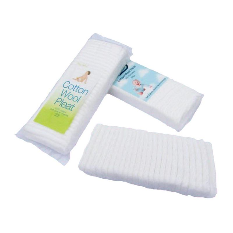 Wound Care, Zig-Zag Cotton 35g for Medical in Different Weight, High Absorbency Cotton