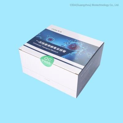 Medical Vtm Virus Viral Transport Media with Collection Swabs