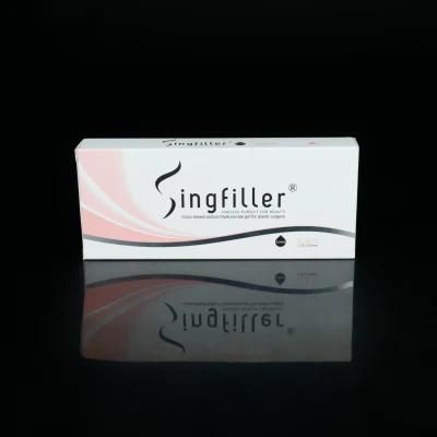 Cross-Linked Nonpyrogenic and Viscoelastic Hyaluronic Acid Injection Dermal Filler with Good Effect